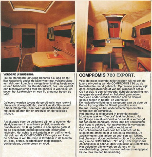 Brochure Compromis 720 2003