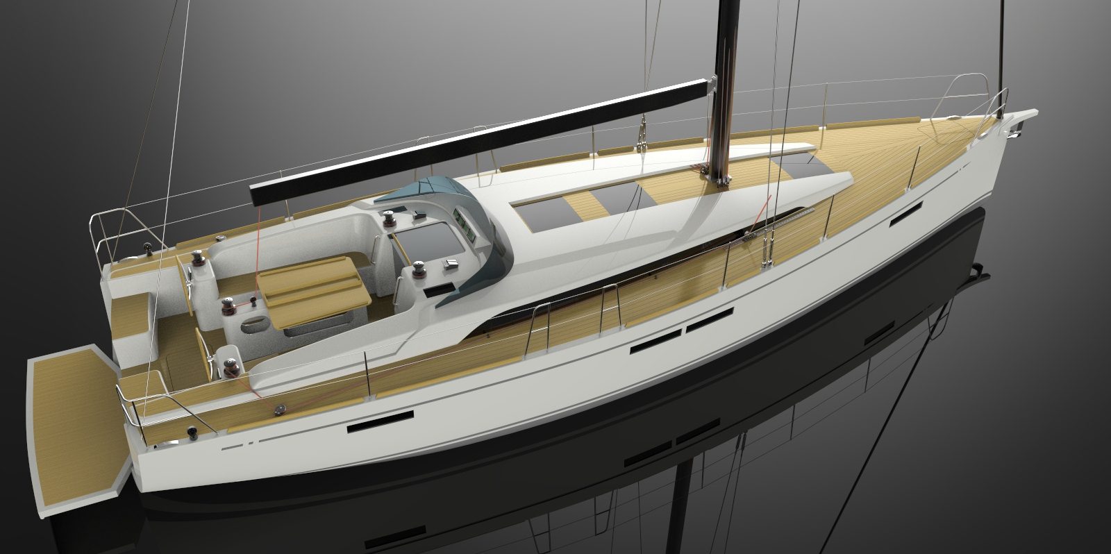 C-Yacht 47ac lang dek
