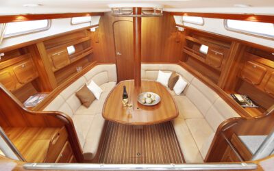 salon c-yacht 1250 class comfortabel zeiljacht met luxe